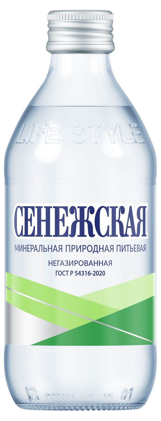 Вода минеральная Сенежская негазированная, 330 мл