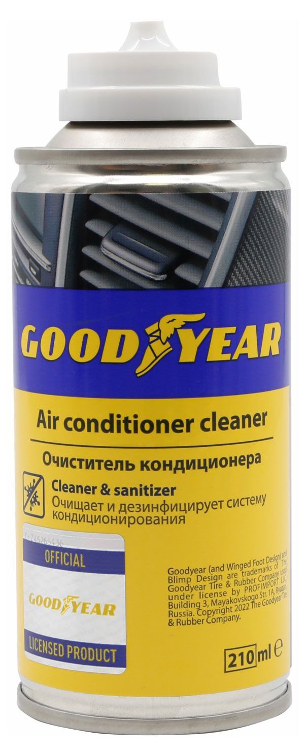 Купить Очиститель кондиционера Goodyear Атлантическая свежесть, 210 мл  (39652) в интернет-магазине АШАН в Москве и России