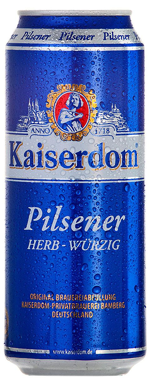 Пиво Kaiserdom Pilsener Herb-Wurzig светлое 4,7%, 500 мл