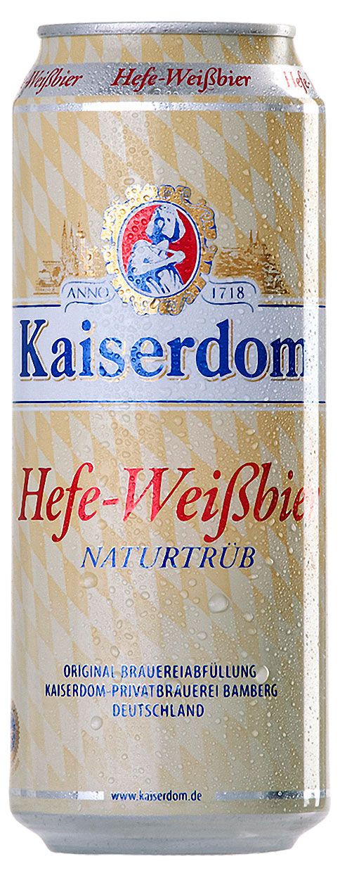 Пиво Kaiserdom Heffe-Weissbier светлое 4,7%, 500 мл