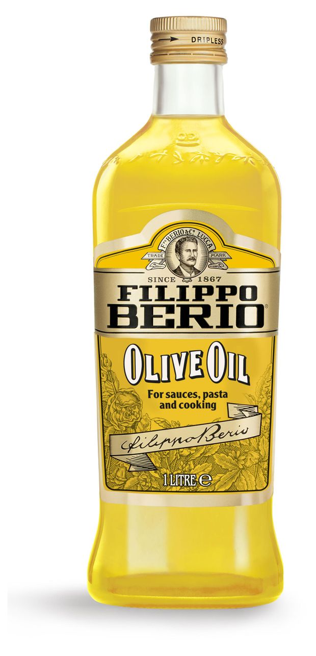 Масло оливковое Filippo Berio Pure рафинированное c добавлением нерафинированного 1 л 1829₽