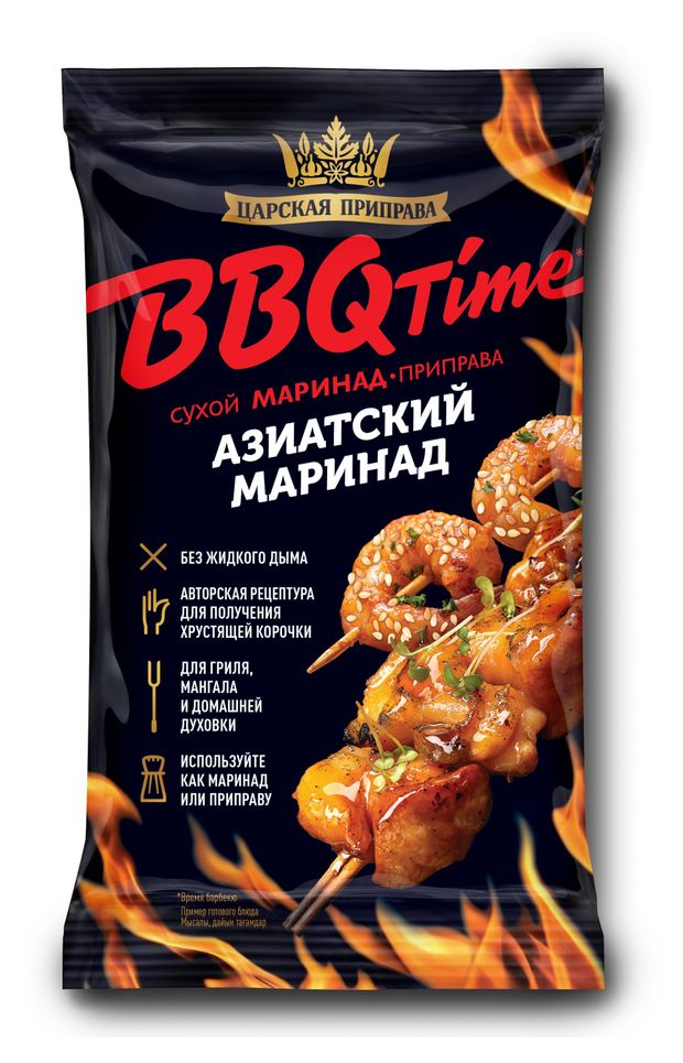 Маринад сухой Царская приправа BBQ Time Азиатский 30 г 59₽