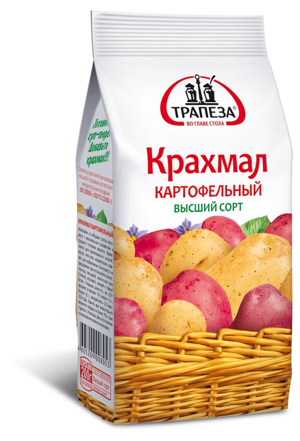 Крахмал картофельный Трапеза 200 г 92₽