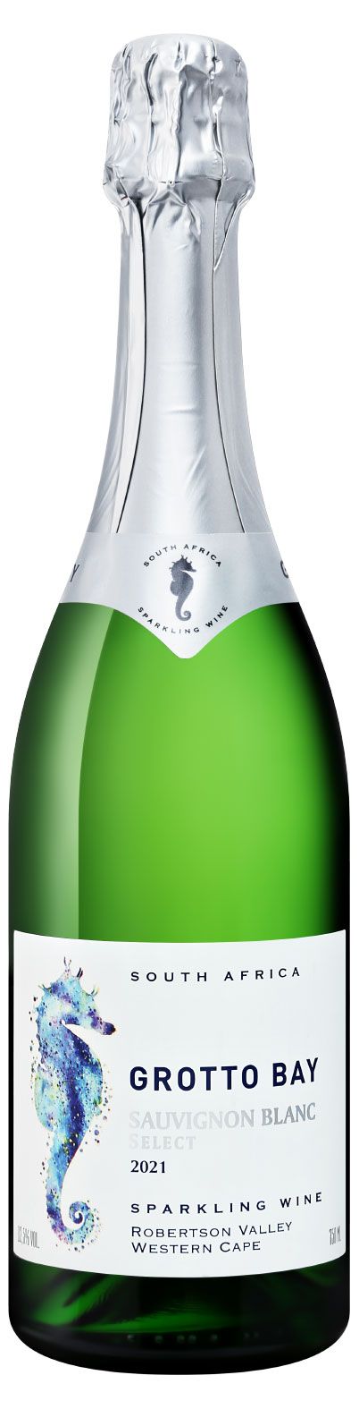 Игристое вино Grotto Bay Sauvignon Blanc белое брют ЮАР075 л 1299₽