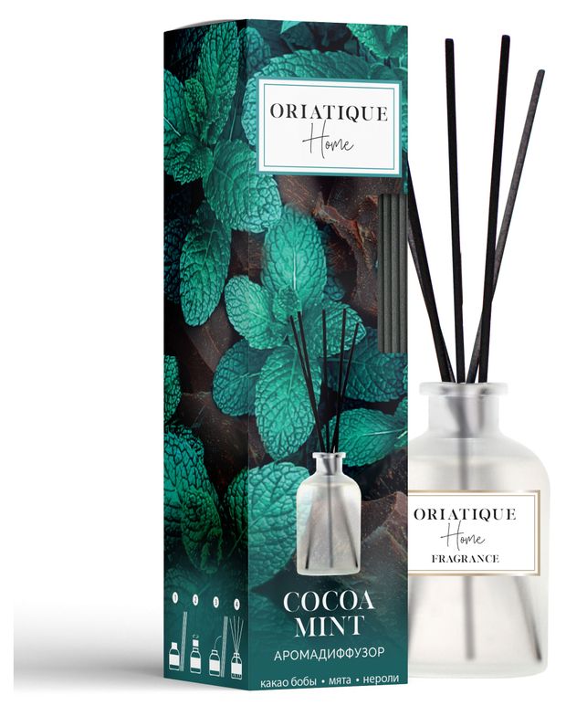 Аромадиффузор Oriatique Cocoa Mint Мята, 40 мл