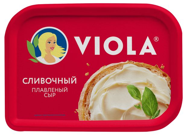  Сыр плавленый Viola сливочный 50% БЗМЖ, 200 г