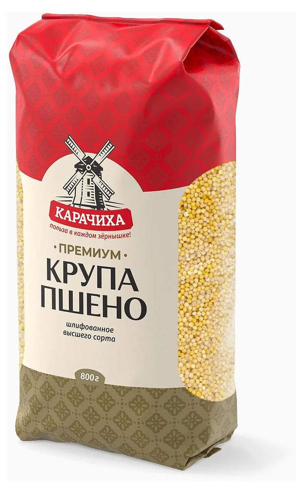 Пшено Карачиха 1 сорт шлифованное 900 г 64₽