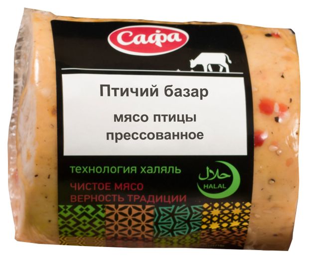 Мясо птицы САФА прессованное в обсыпке, вес