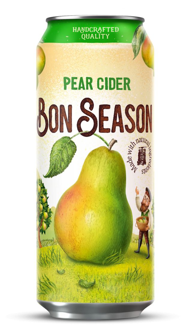 Сидр Bon Season BON SEASON груша, 430 мл