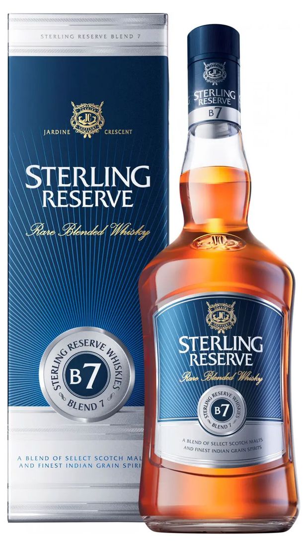 Виски Sterling Reserve B7 Rare Blended в подарочной упаковке Индия, 0,75 л