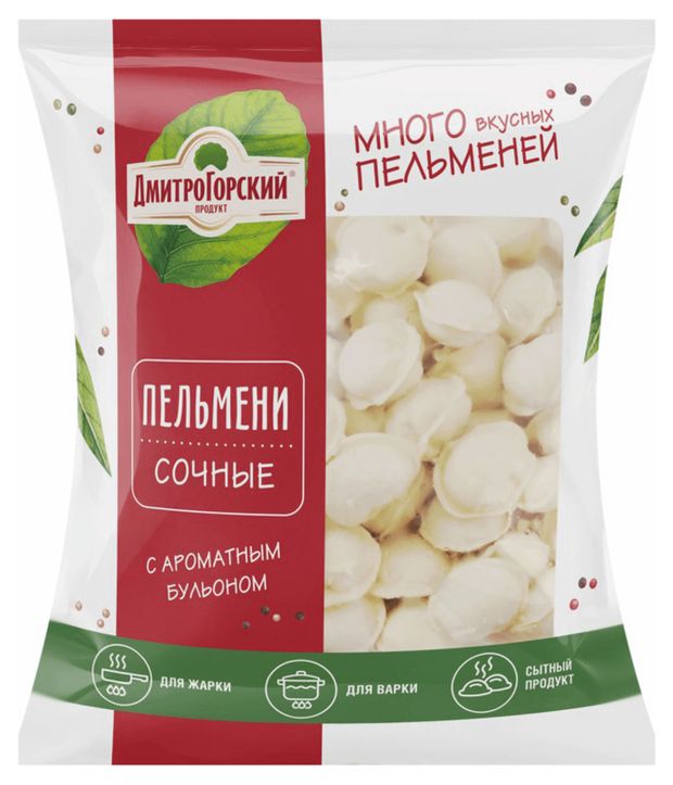 Пельмени сочные фото Купить Пельмени "Дмитрогорский Продукт" Сочные, 700 г (49254) в интернет-магазин