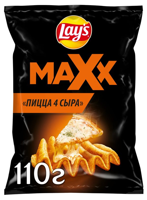 Чипсы картофельные Lay's Max Пицца, 110г