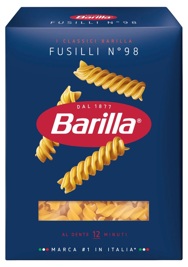 Макаронные изделия Barilla Fusilli n.98 из твердых сортов пшеницы, 450 г