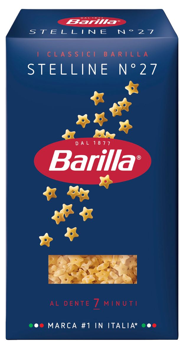 Макаронные изделия Barilla Stelline 27 звездочки 450 г 109₽