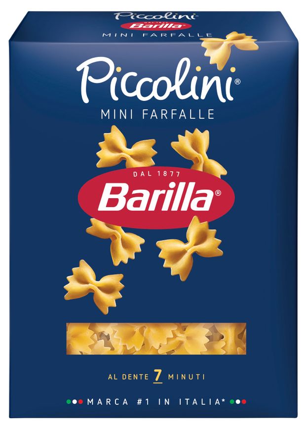 Макаронные изделия Barilla Mini Farfalle n.64 из твердых сортов пшеницы, 400 г