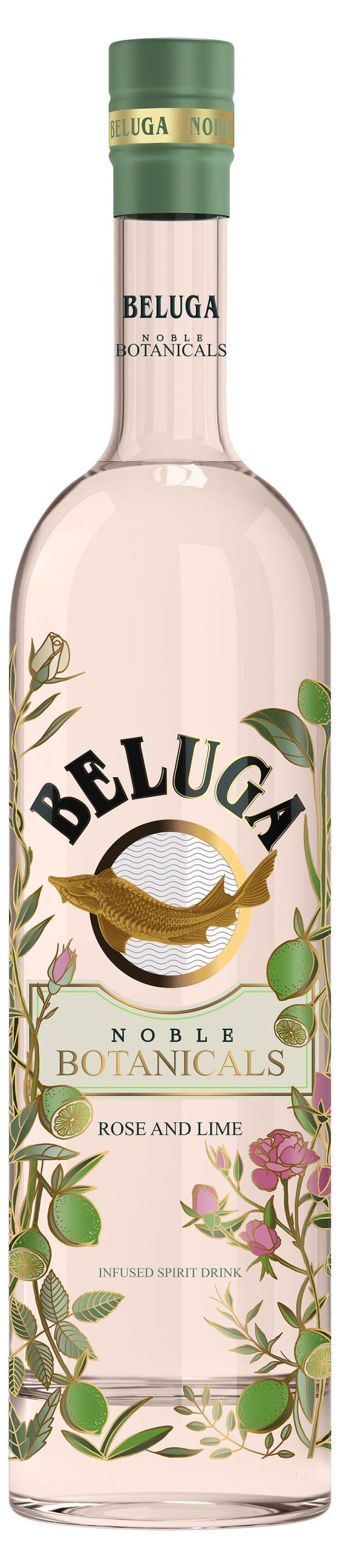 Настойка BELUGA Noble Botanicals Роза лайм Россия, 0,5 л