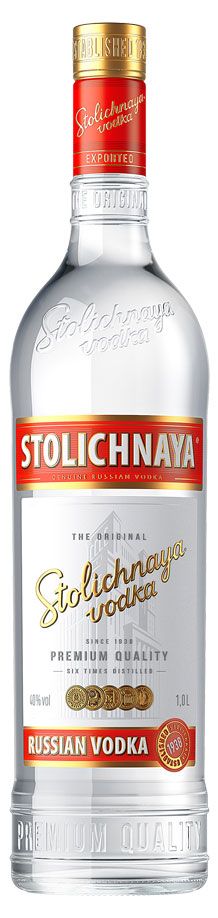 Водка STOLICHNAYA Россия, 1 л