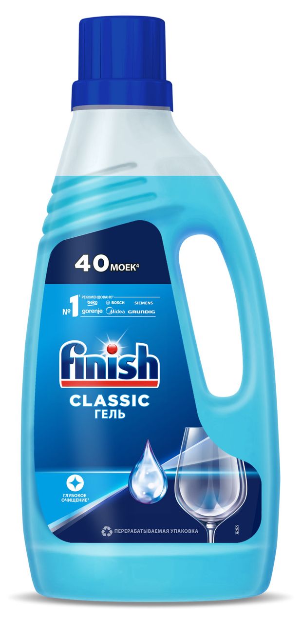 Гель для посудомоечной машины Finish Classic, 1 л