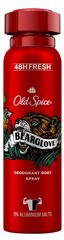 Дезодорант антиперспирант спрей мужской Old Spice Bearglove, 150 мл