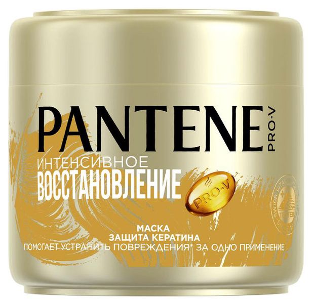 Маска для волос Pantene Pro-V Интенсивное восстановление для ослабленных и поврежденных волос 300 мл 469₽