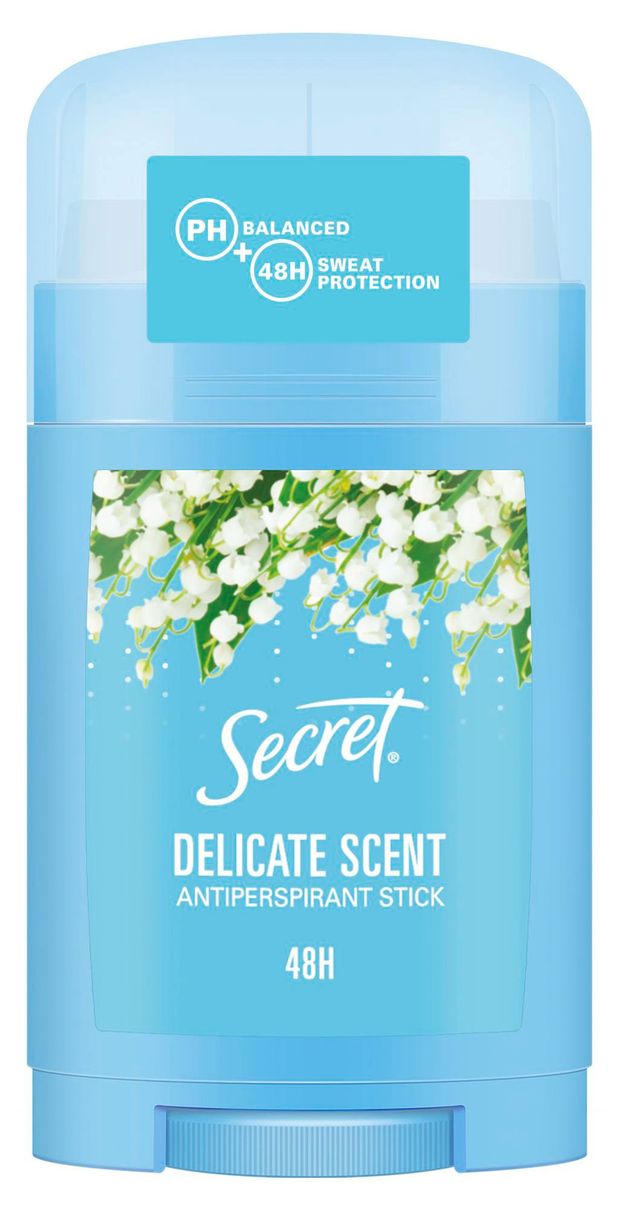 Дезодорант-антиперспирант Secret Delicate Scent стик, 40 мл