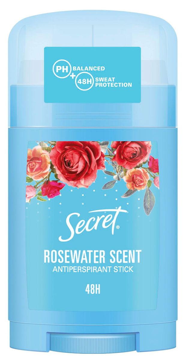 Дезодорант-антиперспирант Secret Rosewater scent стик, 40 мл