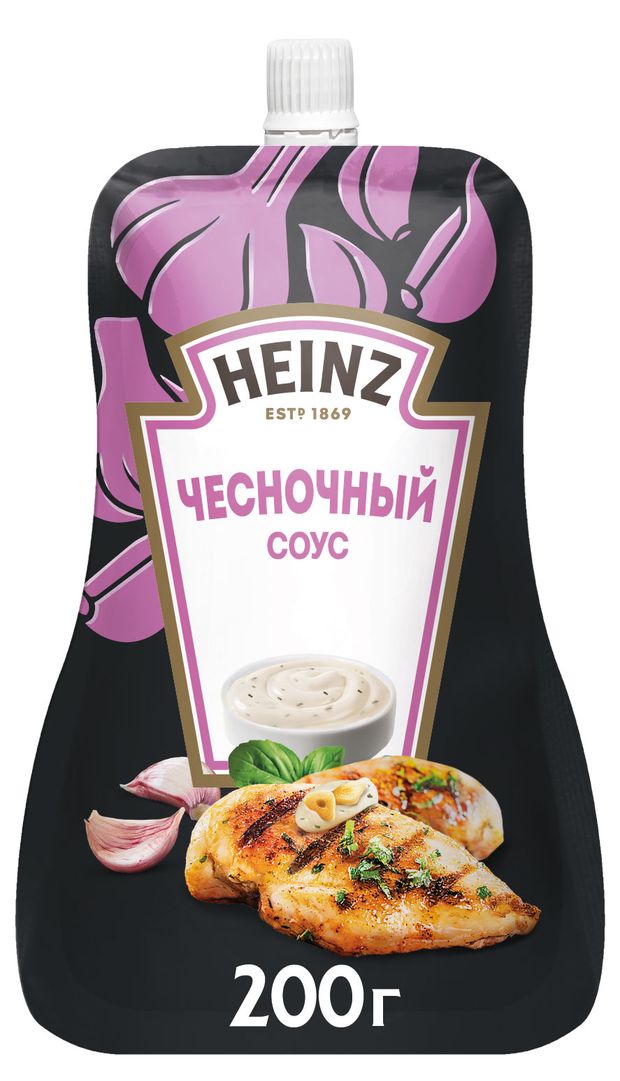 Соус Heinz Чесночный 200 г 109₽