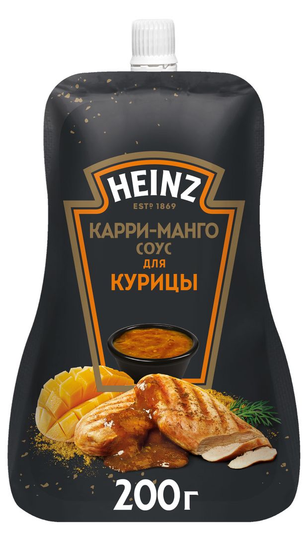 Соус Heinz Карри-Манго для курицы 200 г 149₽