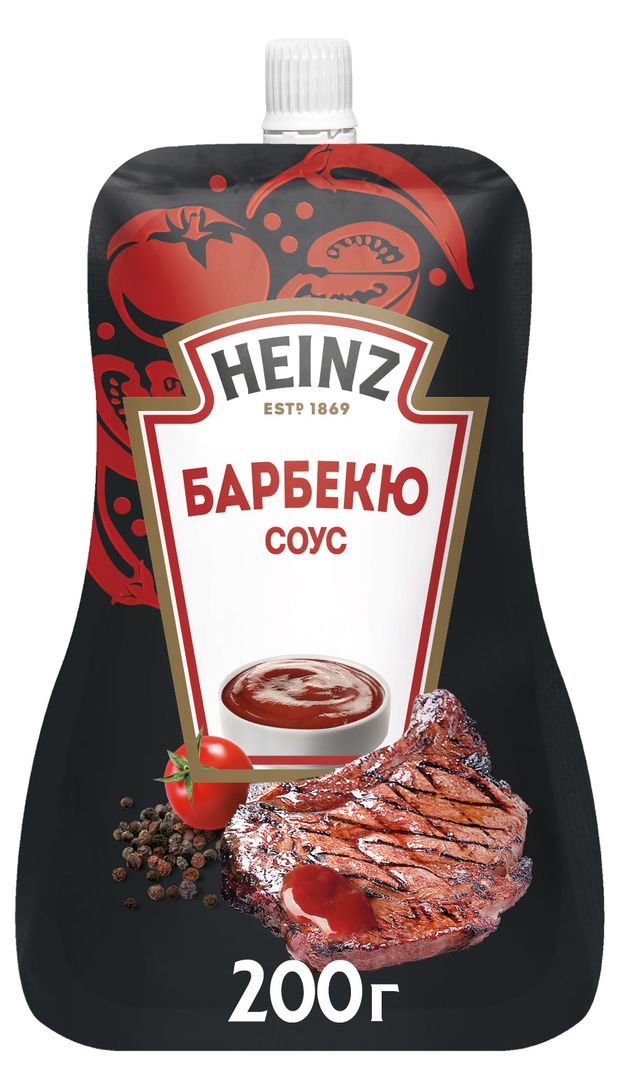 Соус томатный Heinz Барбекю 200 г 109₽