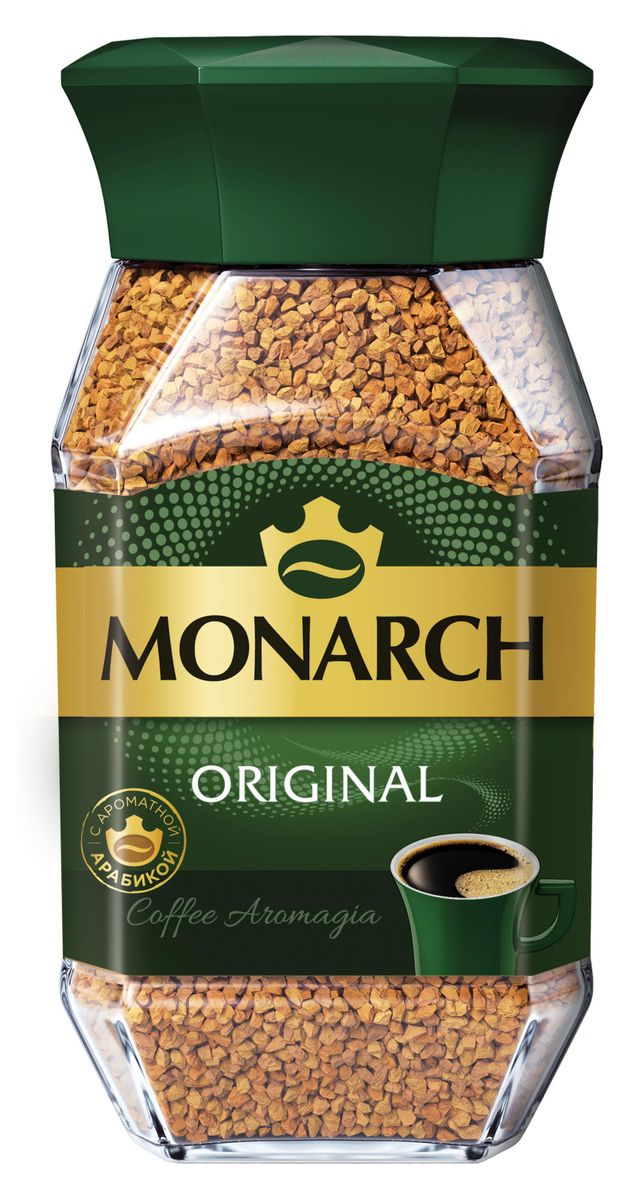 Кофе растворимый MONARCH сублимированный 190 г 599₽