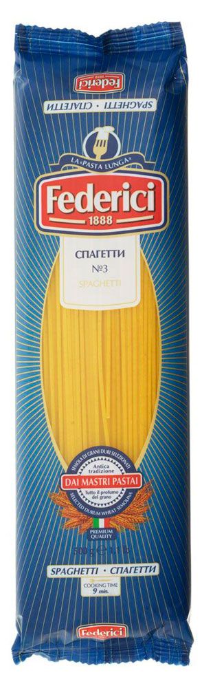 Спагетти Federici Spaghetti 400 г 69₽