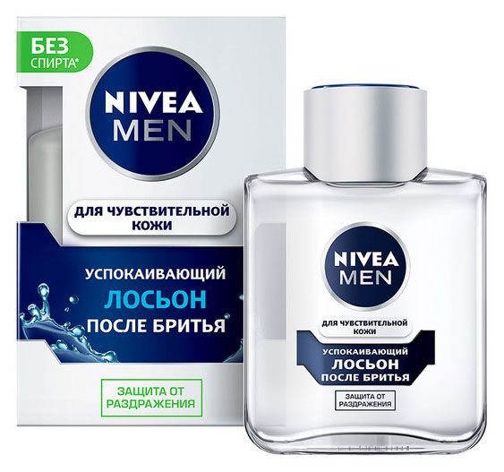 фото Лосьон после бритья nivea men для чувствительной кожи, 100 мл