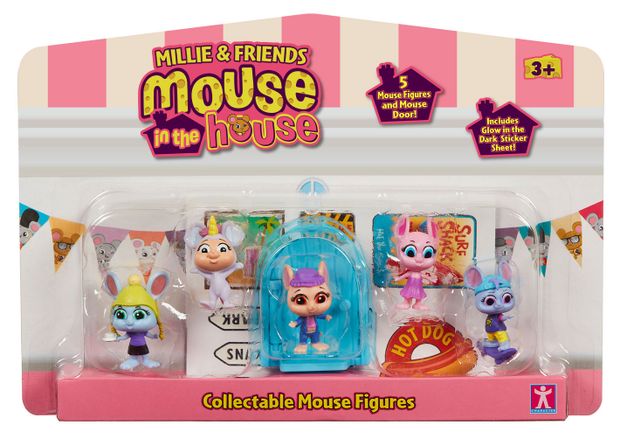 Набор игровой Mouse in the House Милли и мышки 5в1 499₽