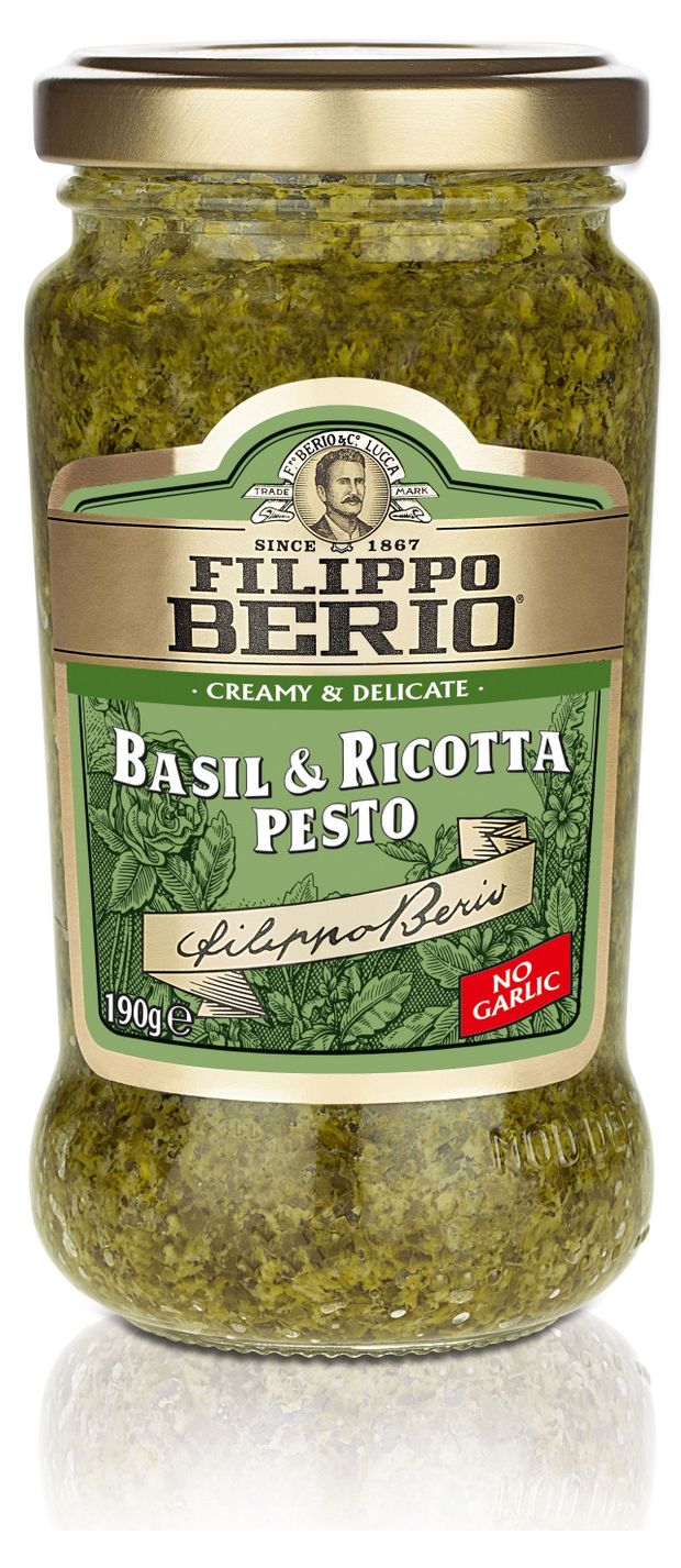 Соус Filippo Berio Песто с базиликом и рикоттой 190 г 449₽