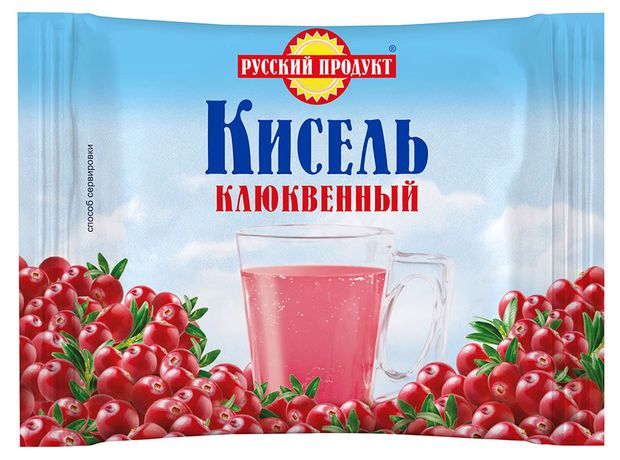 Кисель Русский Продукт Клюквенный, 190 г