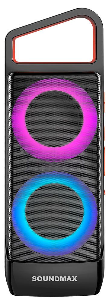 Портативная аудиосистема Soundmax SM-PS5022B черная