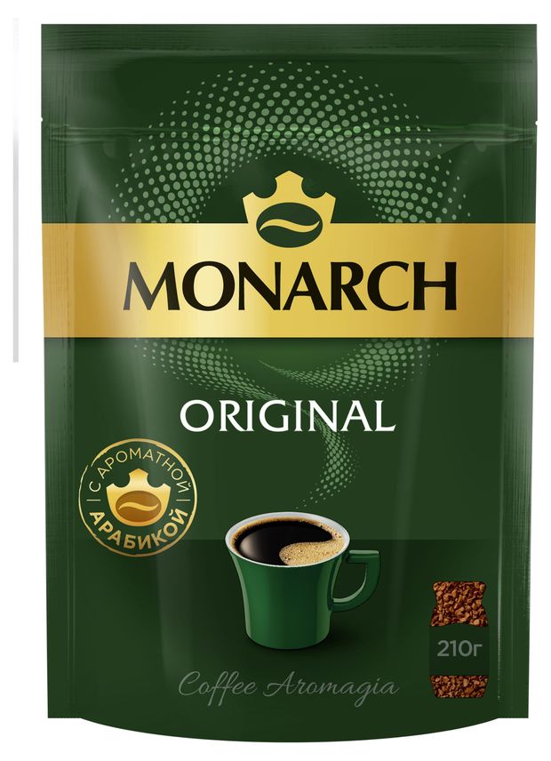 Кофе растворимый MONARCH Original 210 г 569₽