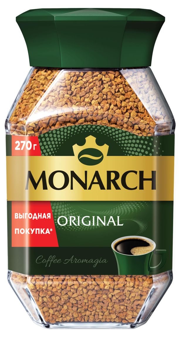 Кофе растворимый MONARCH Original, 270 г