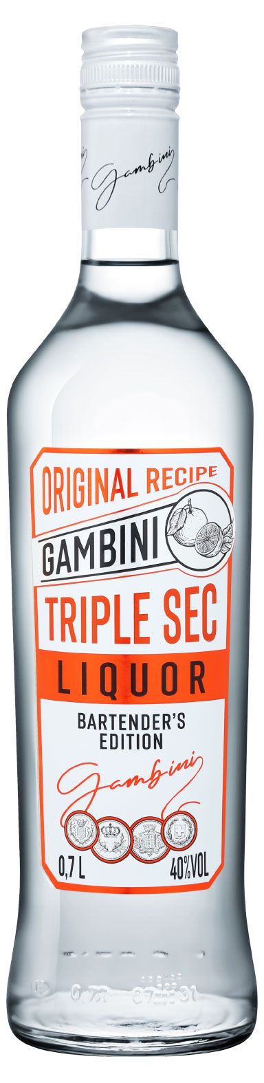 Ликер крепкий Gambini Triple Sec Россия 07 л 799₽