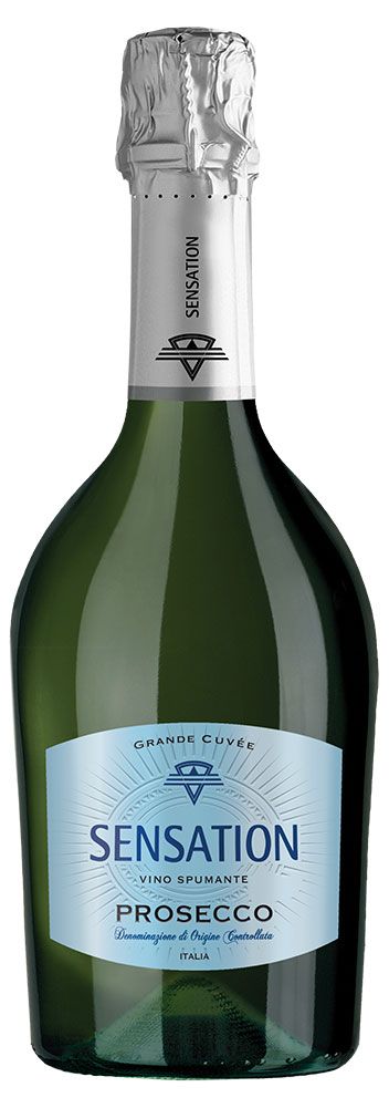 Игристое вино Sensation Prosecco белое брют Италия, 0,75 л