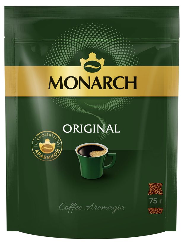 Кофе растворимый MONARCH Аромагия сублимированный 75 г 249₽