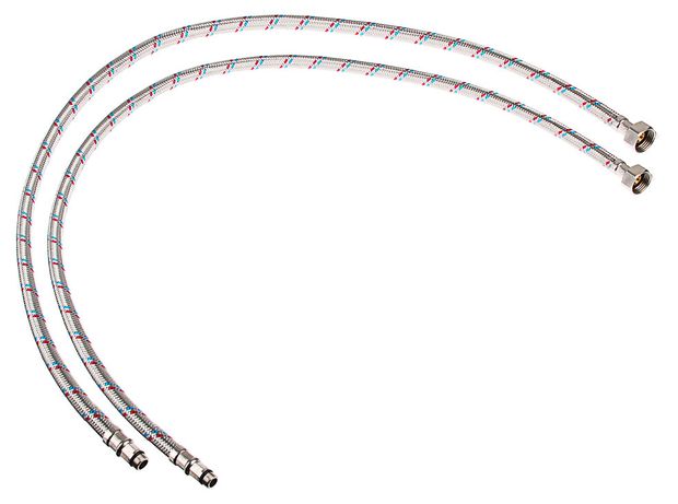 Подводка гибкая для смесителяFresso Г1/2" М10, 100 см, 2 шт