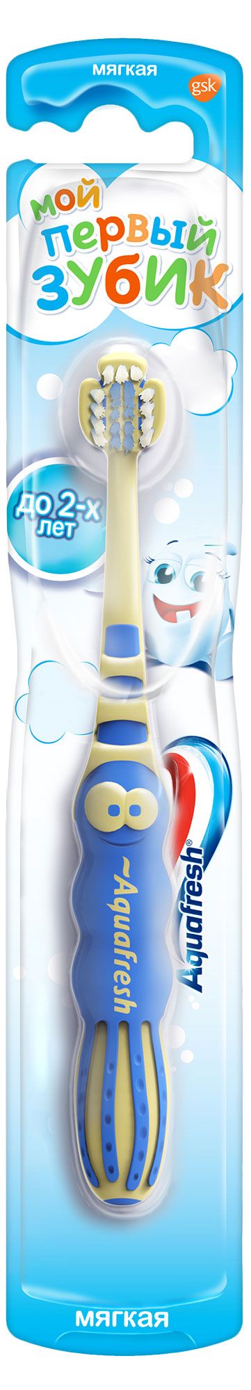 Зубная щетка Aquafresh Мой Первый зубик от 0-2 лет 1 шт 119₽