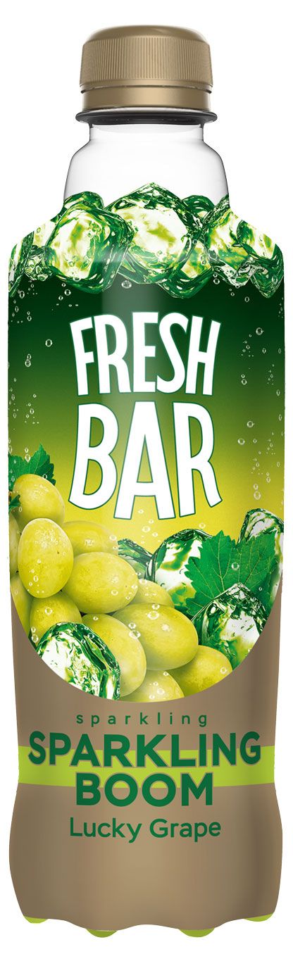 Напиток газированный Fresh Bar Sparkling Boom безалкогольный, 480 мл