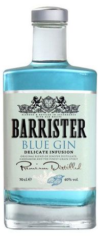 Джин Barrister Blue 40%, 0,7 л