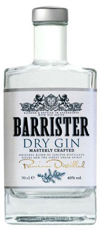 Джин Barrister Dry Gin Россия, 0,7 л