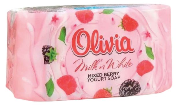 Мыло туалетное твердое Olivia Mixed Berry, 55 г х 5 шт