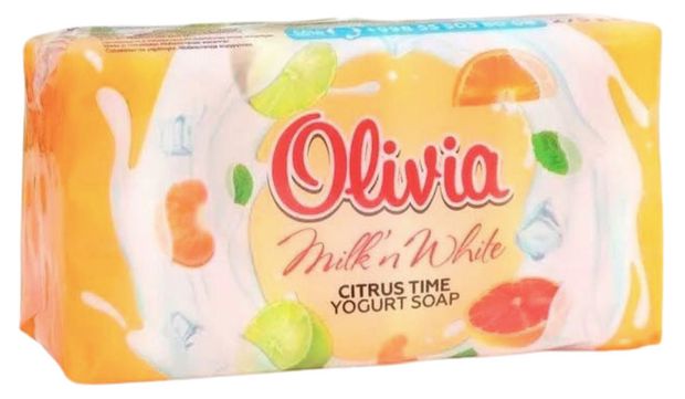 Мыло туалетное твердое Olivia Citrus Timе, 55 г х 5 шт