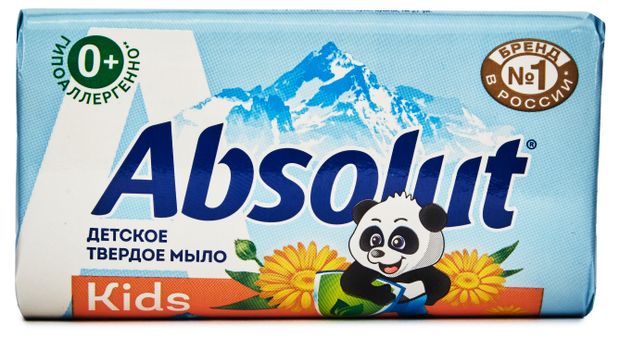 Мыло туалетное Absolut Kids Календула антибактериальное, 90 г