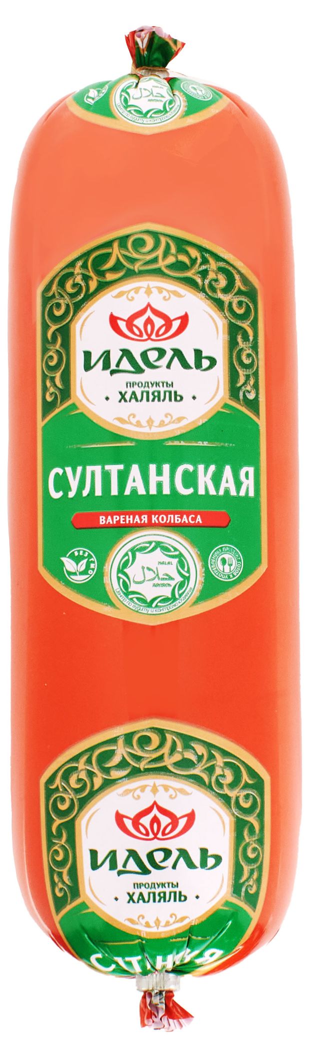 Колбаса Идель Султанская халяль вареная 1 кг 409₽